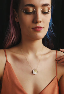 Moon Necklace (silver)