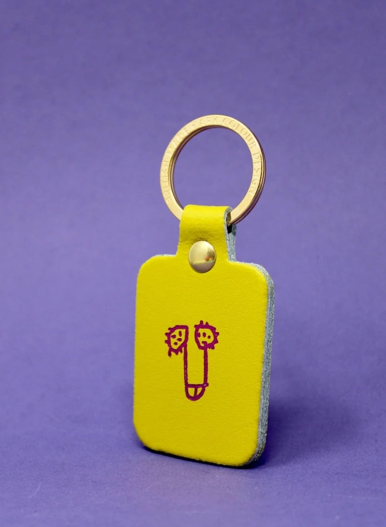 Leather boobs and willys keyfobs by Ark