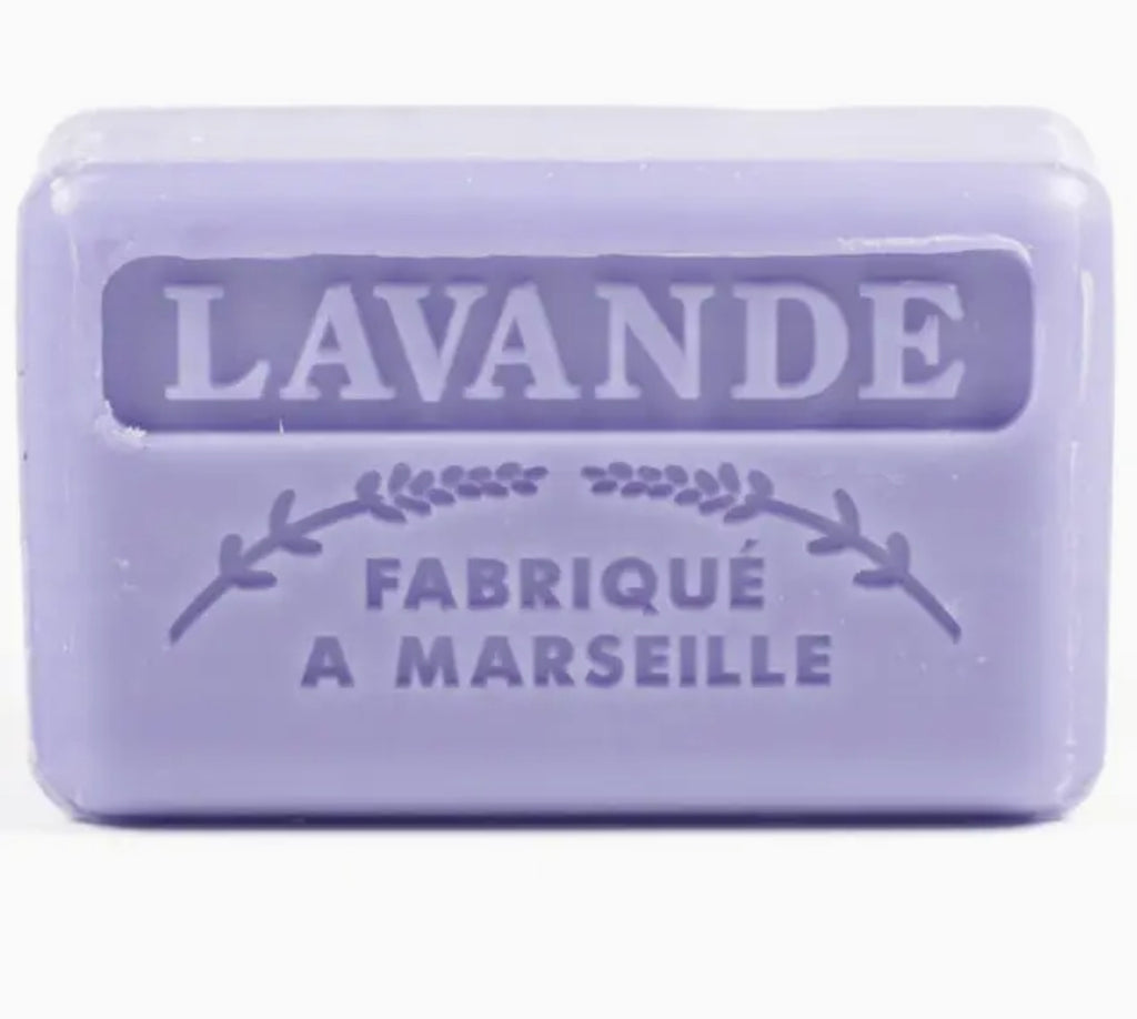 French unwrapped soap bars