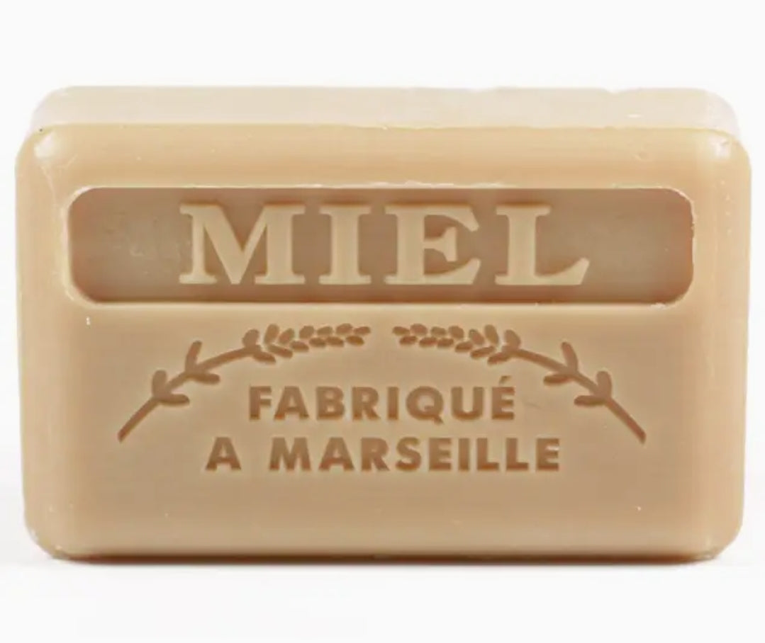 French unwrapped soap bars