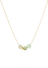 Load image into Gallery viewer, Green Adventurine Gold Cord Necklace
