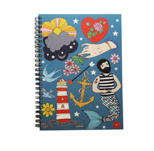 Load image into Gallery viewer, A5 Spiral Notebooks
