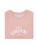 You Are My Sunshine jumper in faded blush