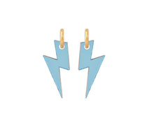 Load image into Gallery viewer, Midi Bolt Hoop Earrings by Fizz Goes Pop
