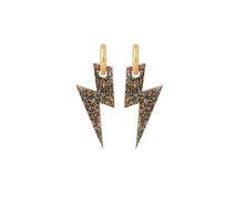 Load image into Gallery viewer, Midi Bolt Hoop Earrings by Fizz Goes Pop
