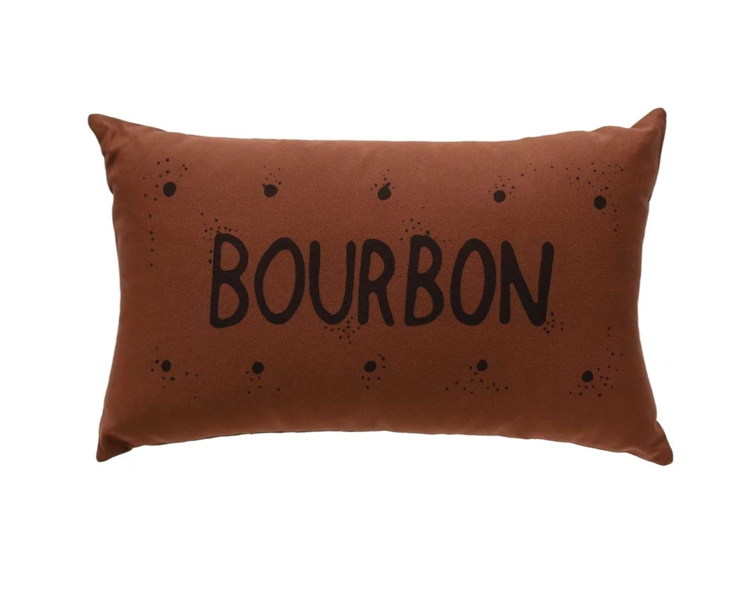 Bourbon biscuit printed cushion