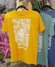 Load image into Gallery viewer, Blodeuwedd adult t-shirt in mango
