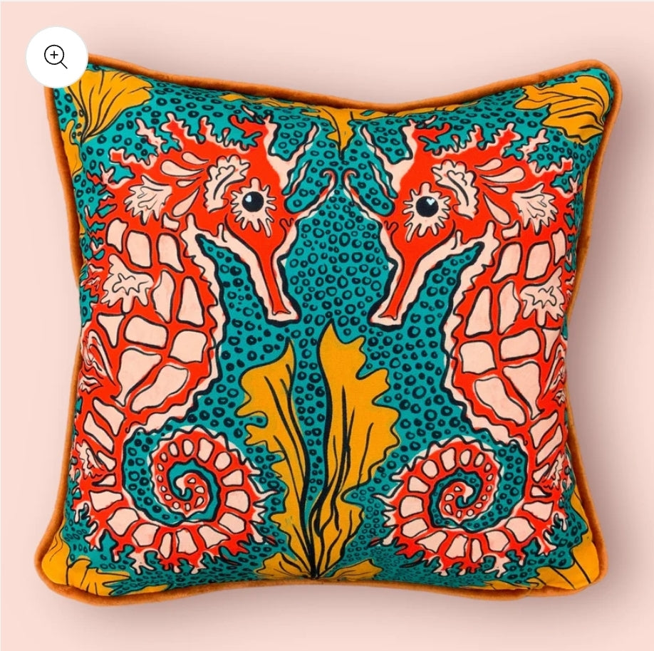 Seahorse Cushion