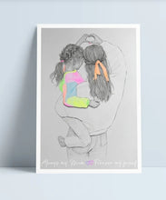Load image into Gallery viewer, Mother and Daughter print by Niki Pilkington

