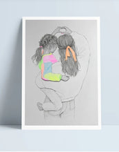 Load image into Gallery viewer, Mother and Daughter print by Niki Pilkington
