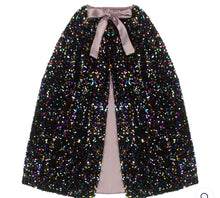 Load image into Gallery viewer, Rainbow dazzle sequin cape

