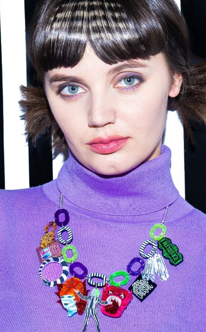 Beetlejuice Charm Statement necklace