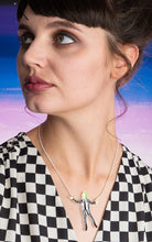 Load image into Gallery viewer, Beetlejuice Suit necklace
