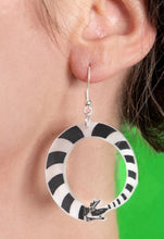 Load image into Gallery viewer, Beetlejuice Sandworm earrings
