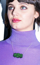 Load image into Gallery viewer, Beetlejuice Logo necklace

