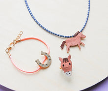 Load image into Gallery viewer, Horsey jewellery set
