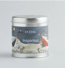 Load image into Gallery viewer, Inspiritus scented candle in tin
