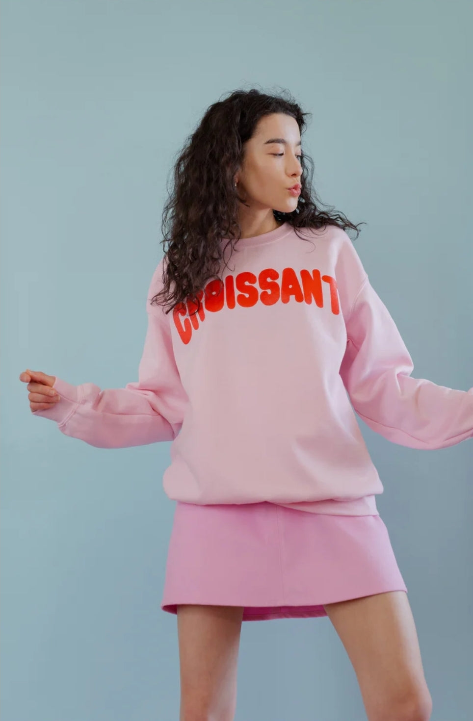 Oversized Croissant Sweater