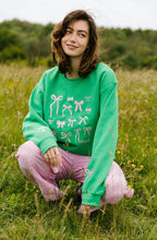 Load image into Gallery viewer, Bows Embroidered Sweater
