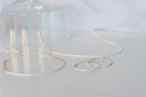 Miyuki Beads Hoops by Lora Wyn