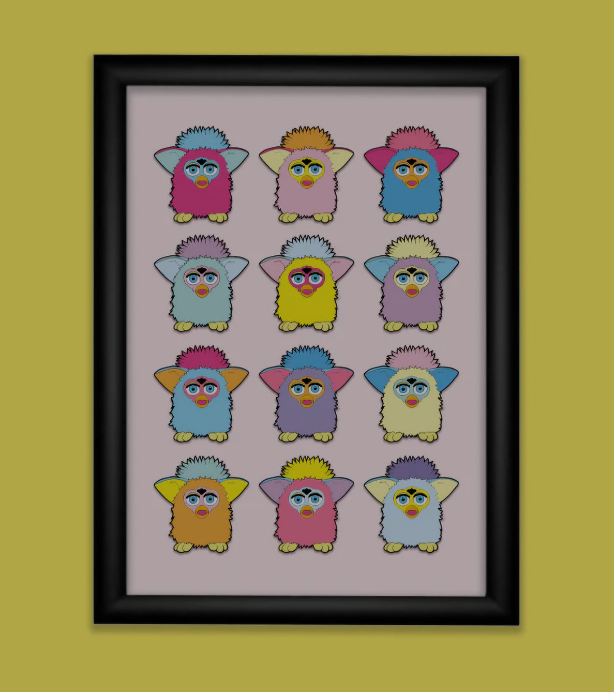 A3 Furby Print