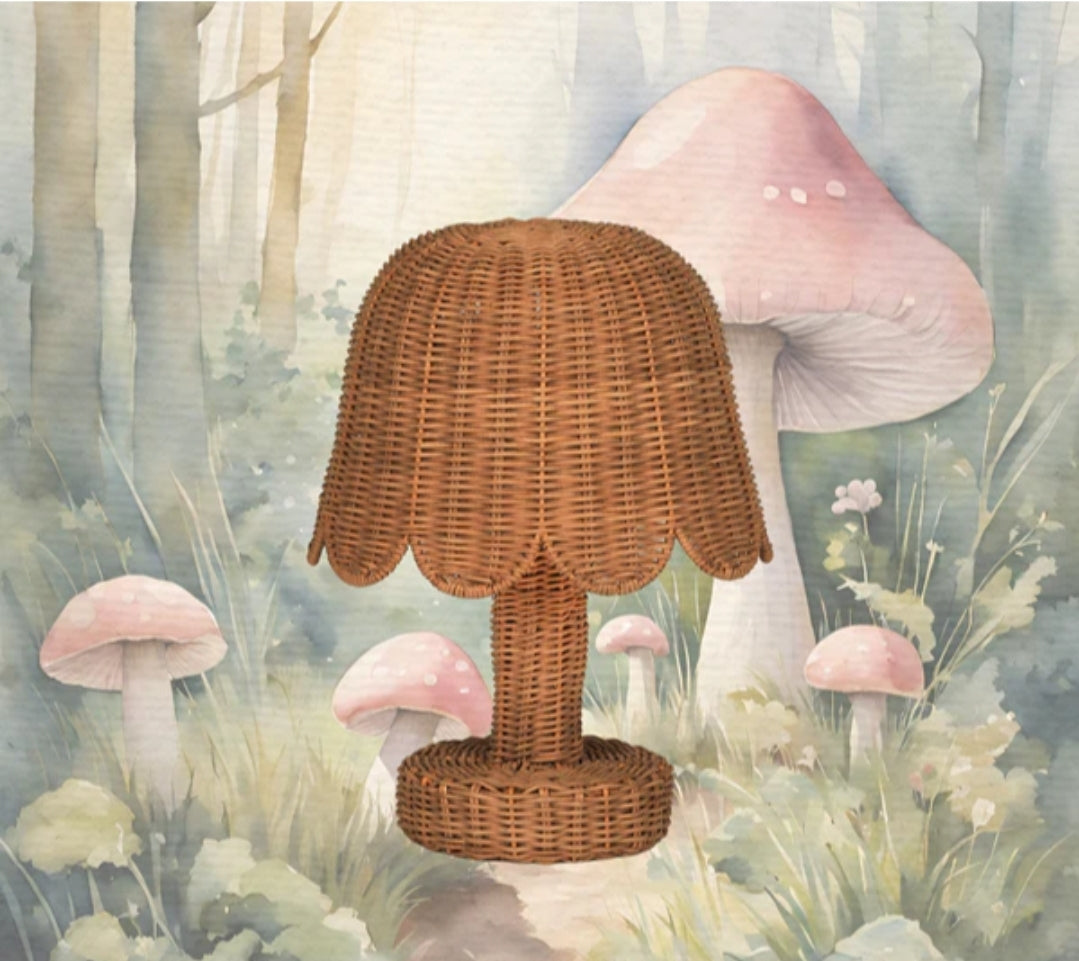 Petal lamp in natural by Dinkum Dolls by Olliella
