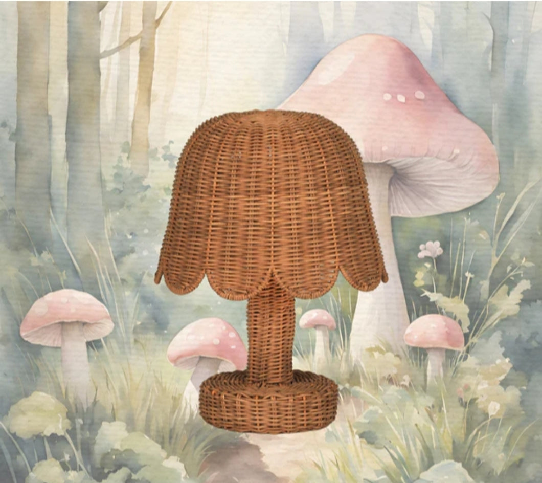 Petal lamp in natural