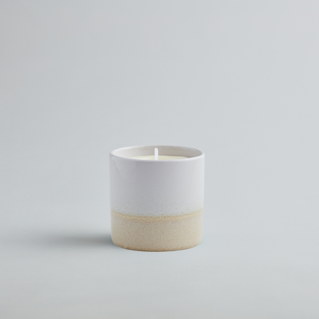 Tranquility Candle in Sea Shore Pot