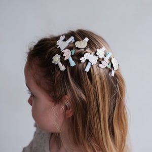 Easter Mini Hair Clips by Mimi and Lula