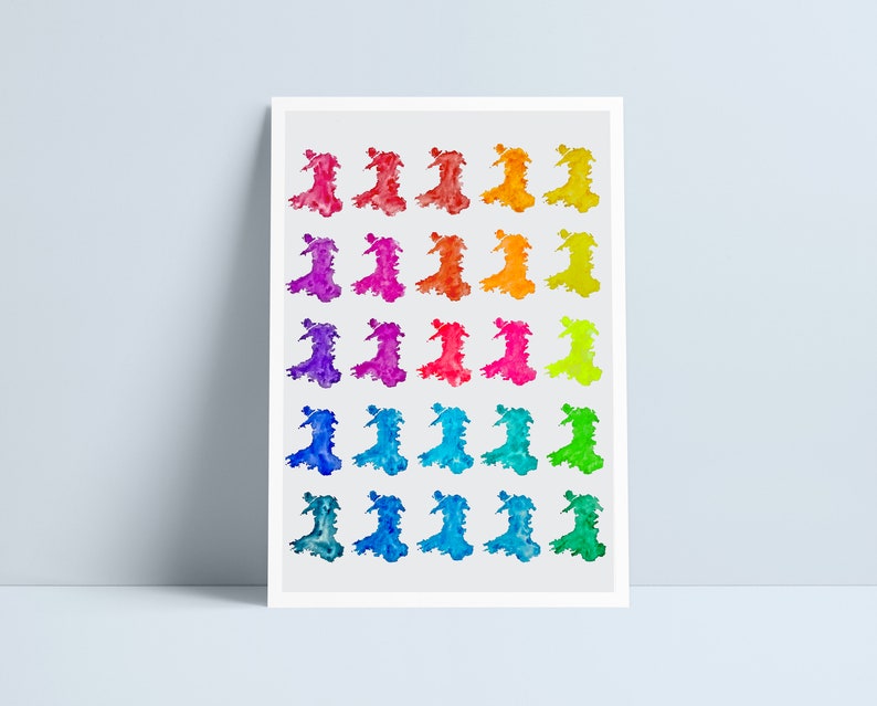 Gwlad Gwlad Gwlad Print