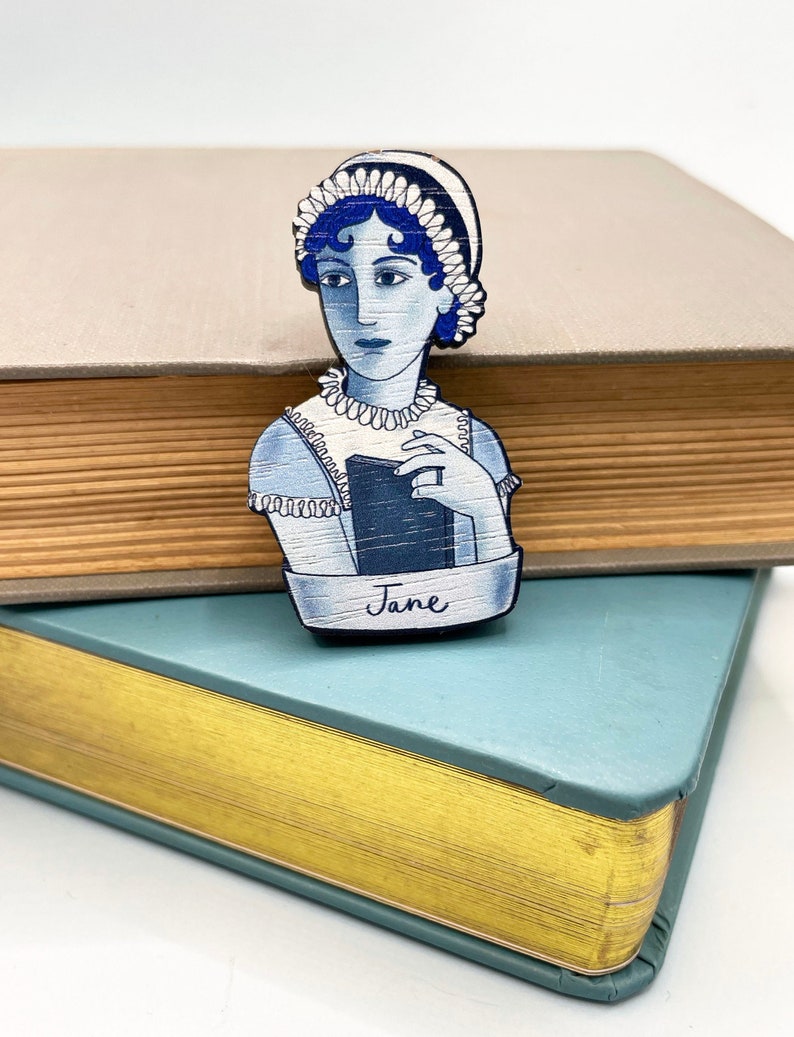 Jane Austen Brooch