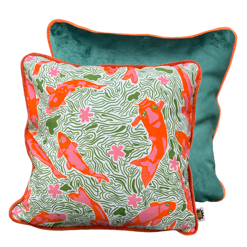 Koi Carp Cushion by Neighbourhood Threat