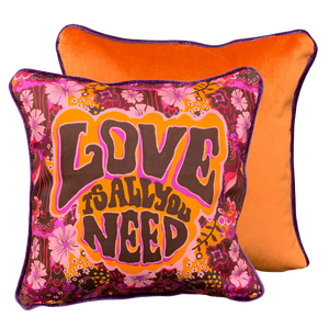 'Love Is All You Need' Cushion by Neighbourhood Threat