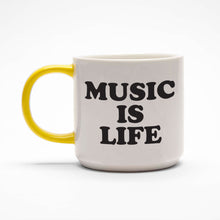 Load image into Gallery viewer, Peanuts Music is Life Mug
