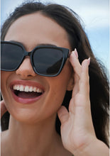 Load image into Gallery viewer, Estella Bartlett Black Milan Square Women’s Sunglasses
