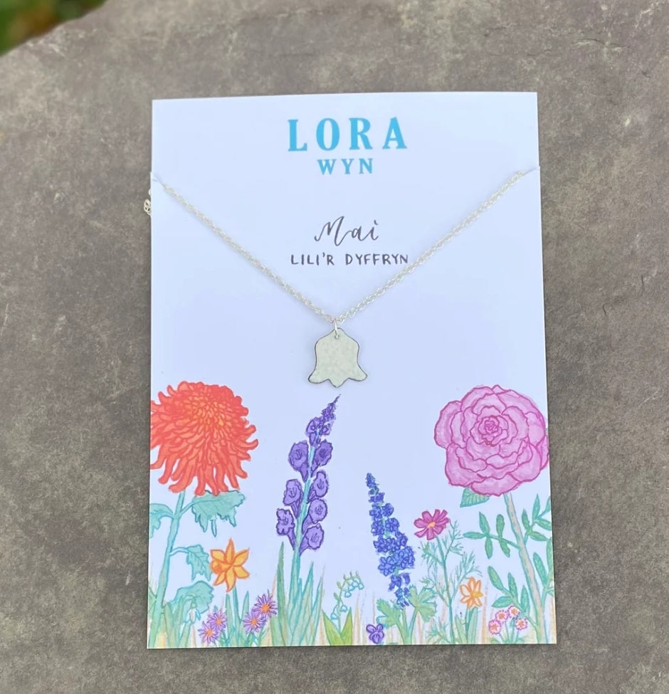 Cadwen Blodau Penblwydd / Birth Flower necklace