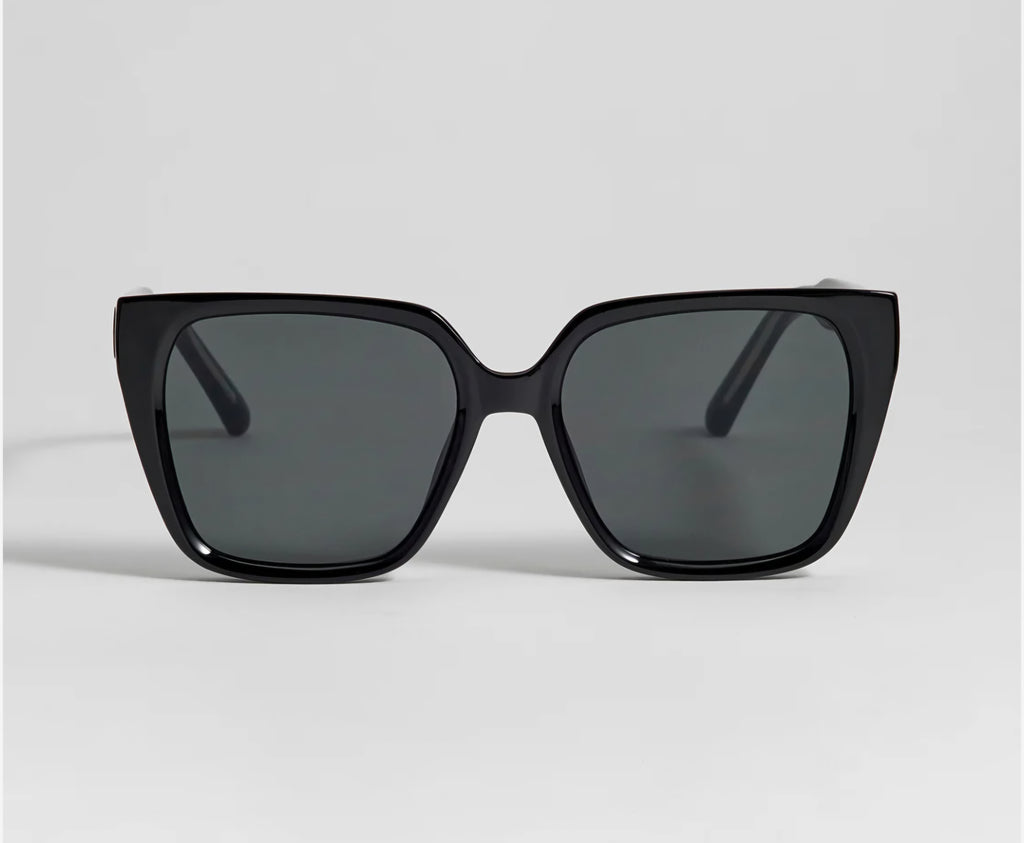 Estella Bartlett Black Milan Square Women’s Sunglasses