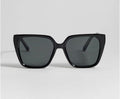 Estella Bartlett Black Milan Square Women’s Sunglasses