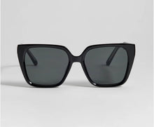 Load image into Gallery viewer, Estella Bartlett Black Milan Square Women’s Sunglasses
