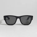 Estella Bartlett Black Wayfarer-Inspired Unisex Sunglasses