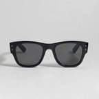 Estella Bartlett Black Wayfarer-Inspired Unisex Sunglasses