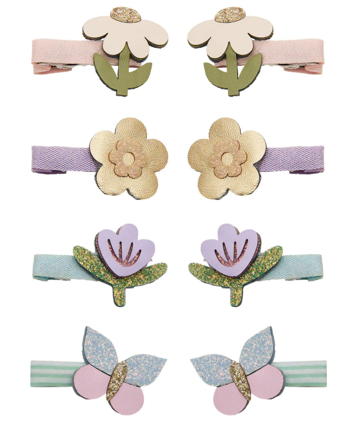 Mimi and Lula Flower Garden Mini Clips