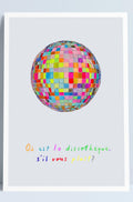 "Où est la discothèque, s'il vous plaît?" A4 print by Niki Pilkington