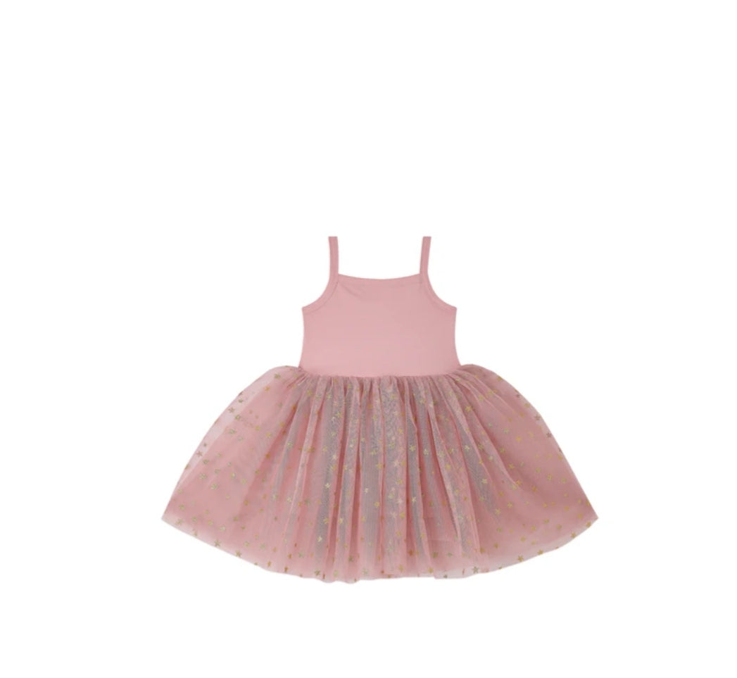 Dusky pink tutu dress