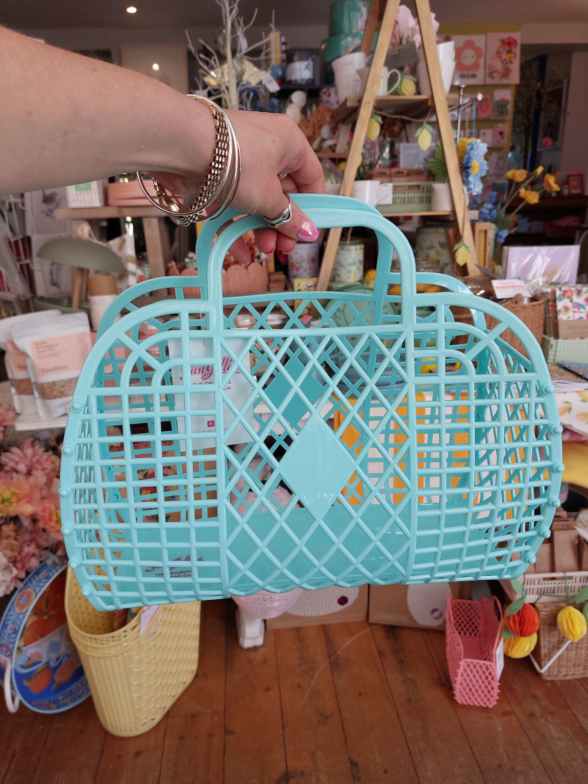 Large Retro Baskets by Sun Jellies