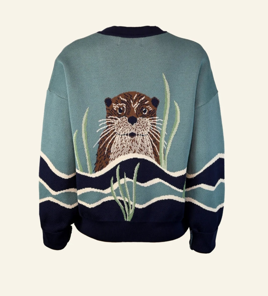 Blue Otter Comfy Cardigan