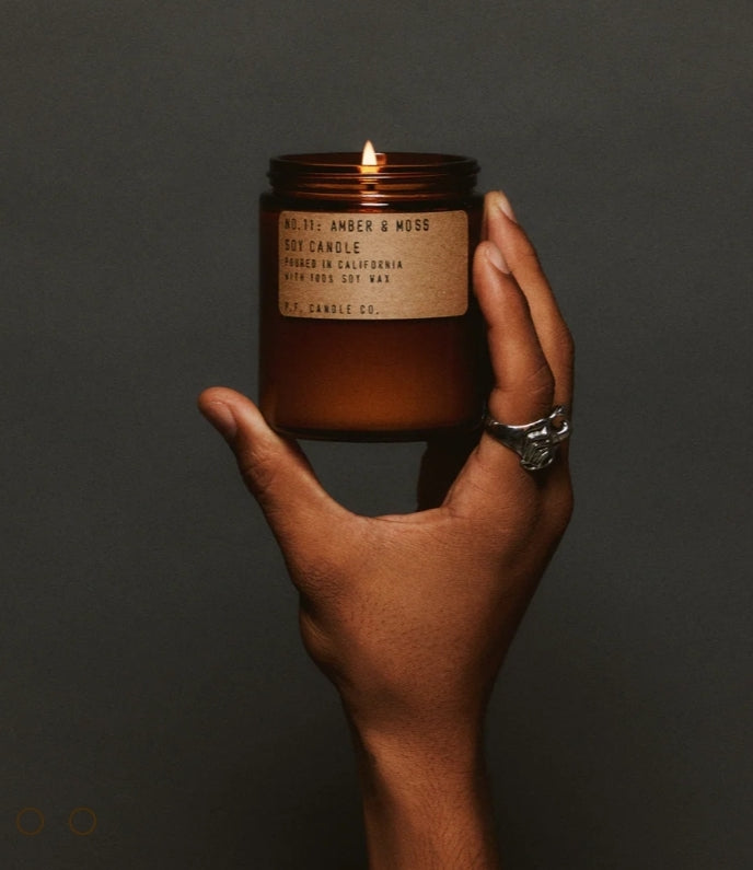 Amber and Moss P.F.Candle soy candle