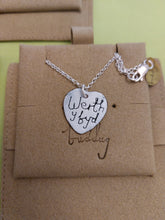 Load image into Gallery viewer, Heart enamel necklaces by Buddug
