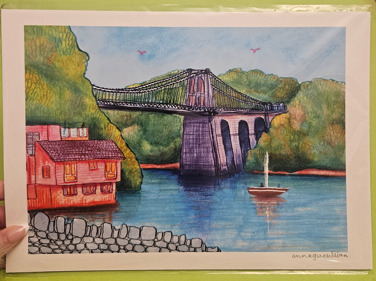 Anna Gwenllian Print - Bont Borth