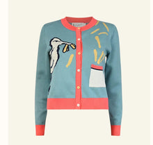 Load image into Gallery viewer, Vera Cardigan - Chip Stealer

